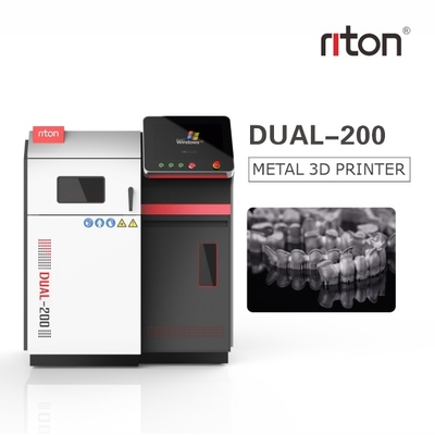 Кроны DUAL200 в 3 зубоврачебного часах принтера сплавливания 3d металла лазера принтера сильно стабилизированного 4.5KW 220V металла 3D